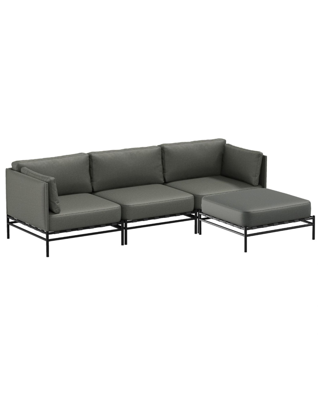 ANDY 3-Seater with Chaise Longue