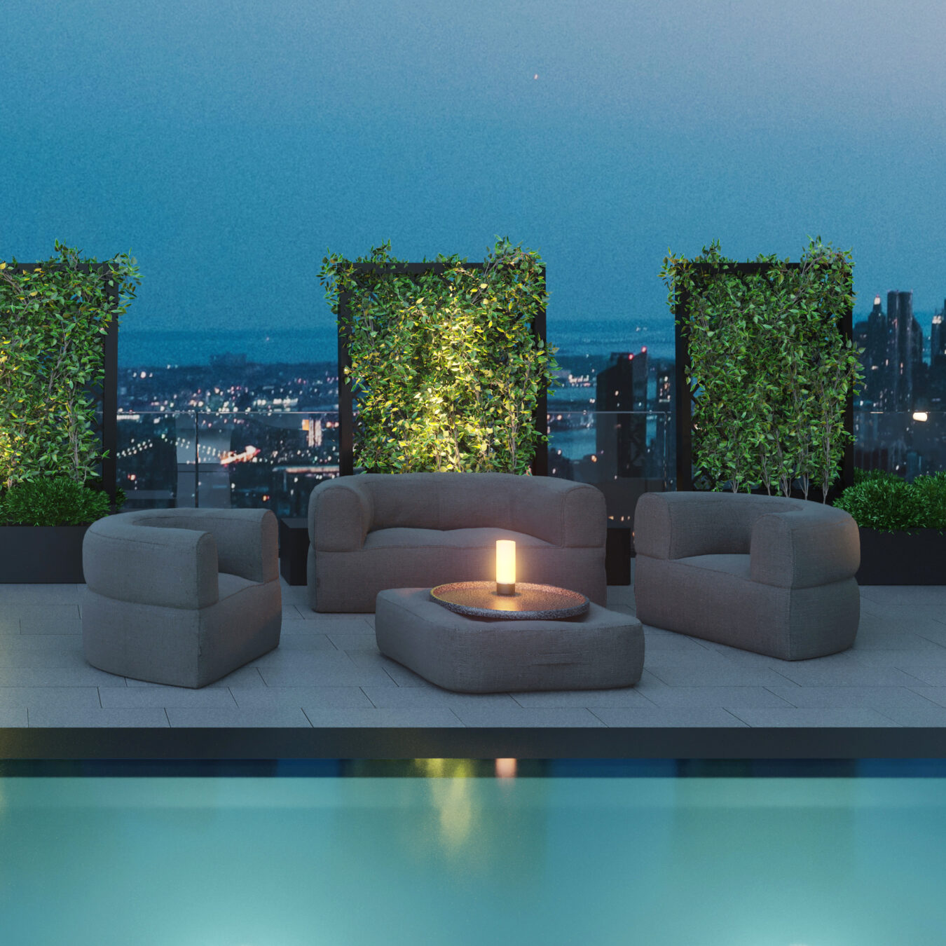 Arm-Strong Sunbrella Sofa