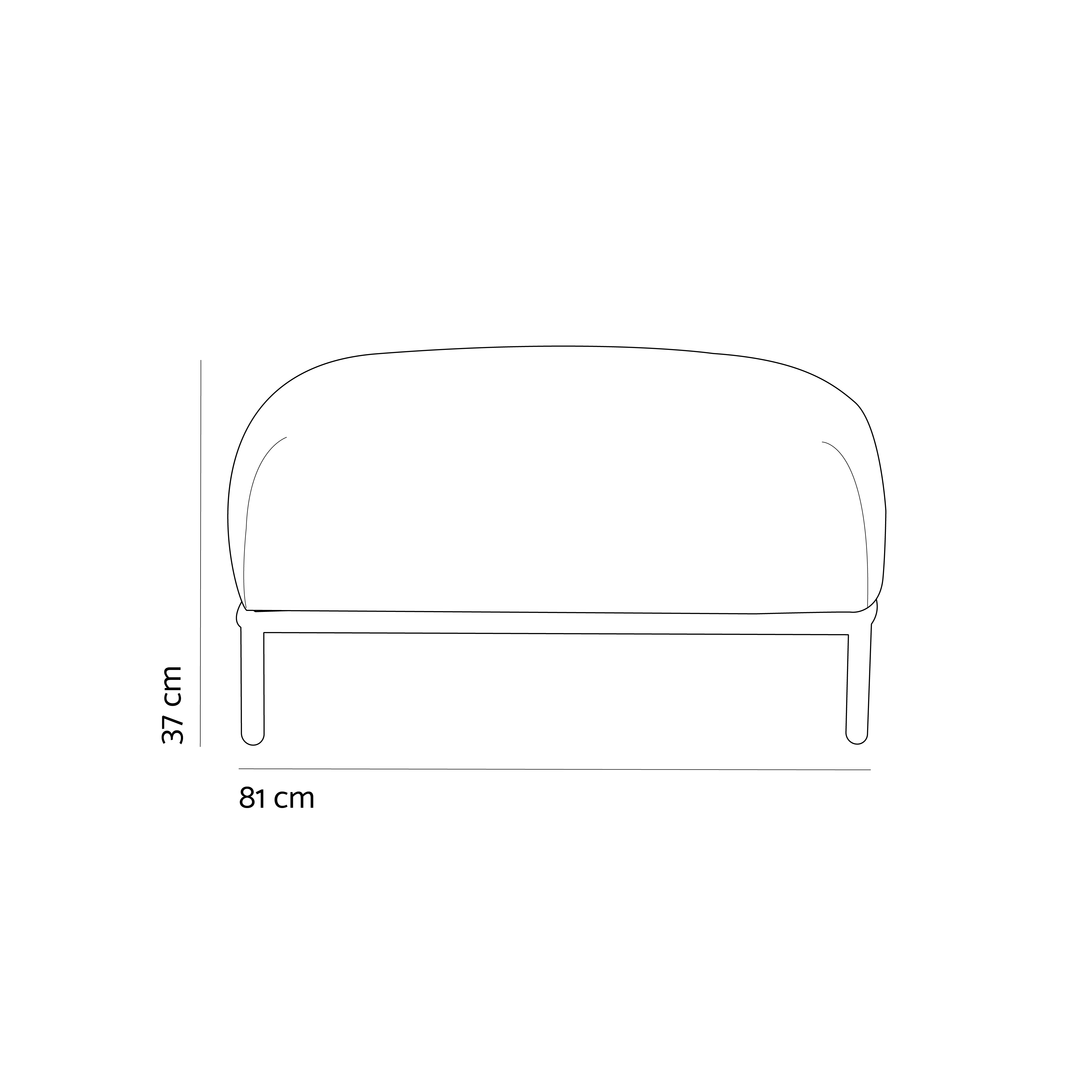 Noah Brick Chaise Longue Module