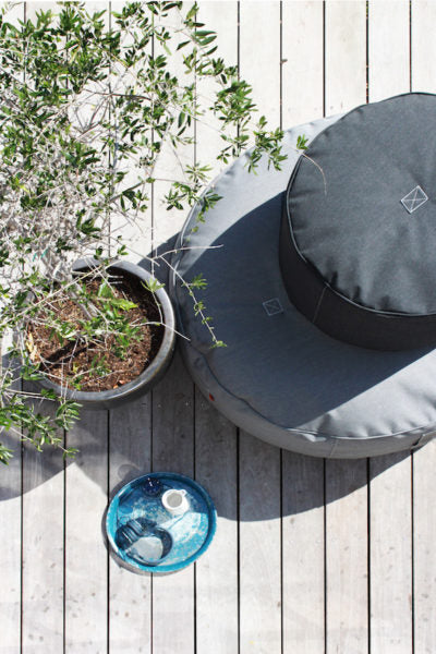 Tiny Moon Sunbrella Pouf