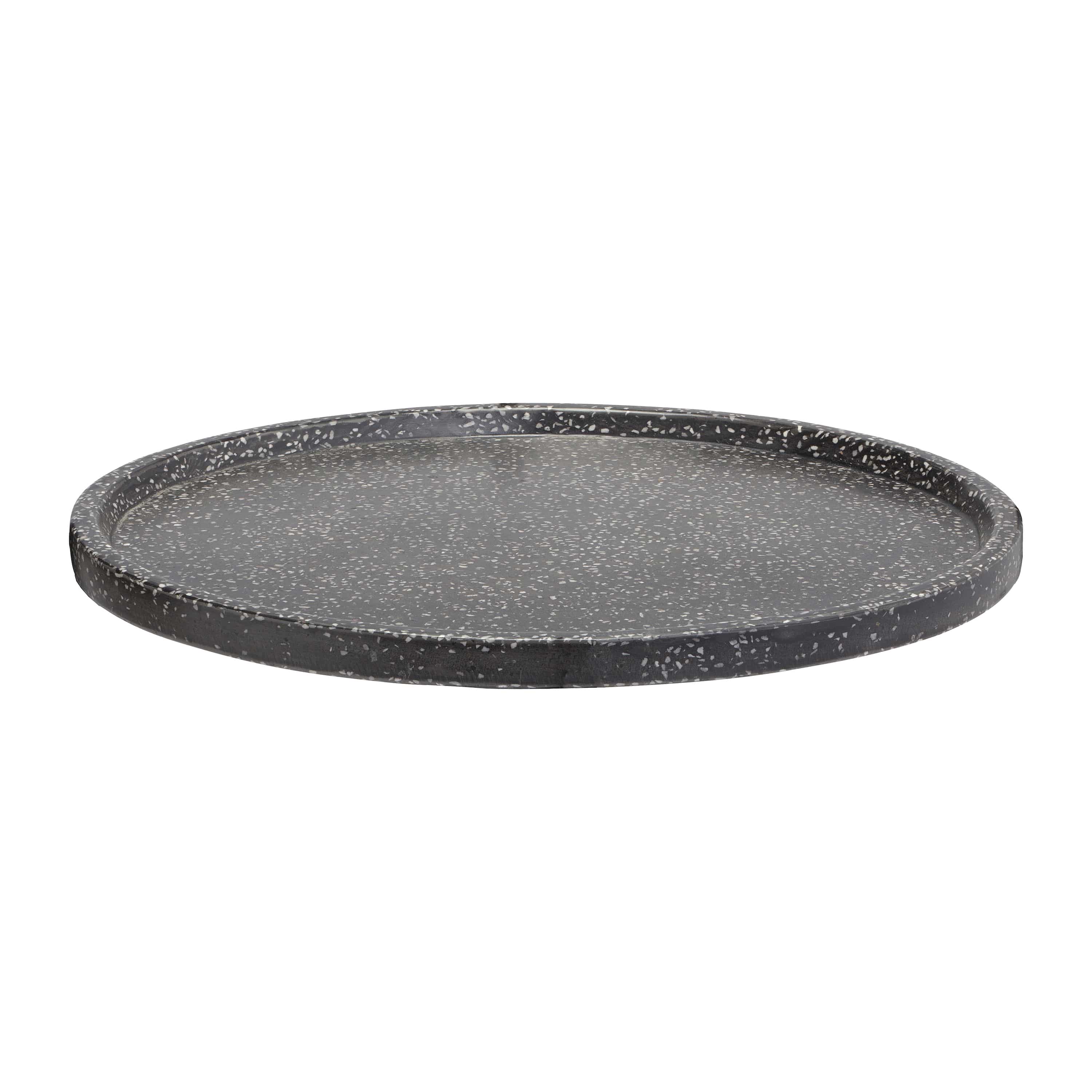 Terrazzo Plate_Black