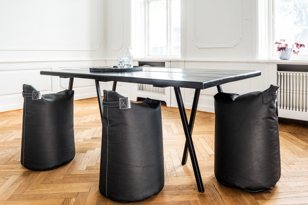 Satellite 68 Leather Stool