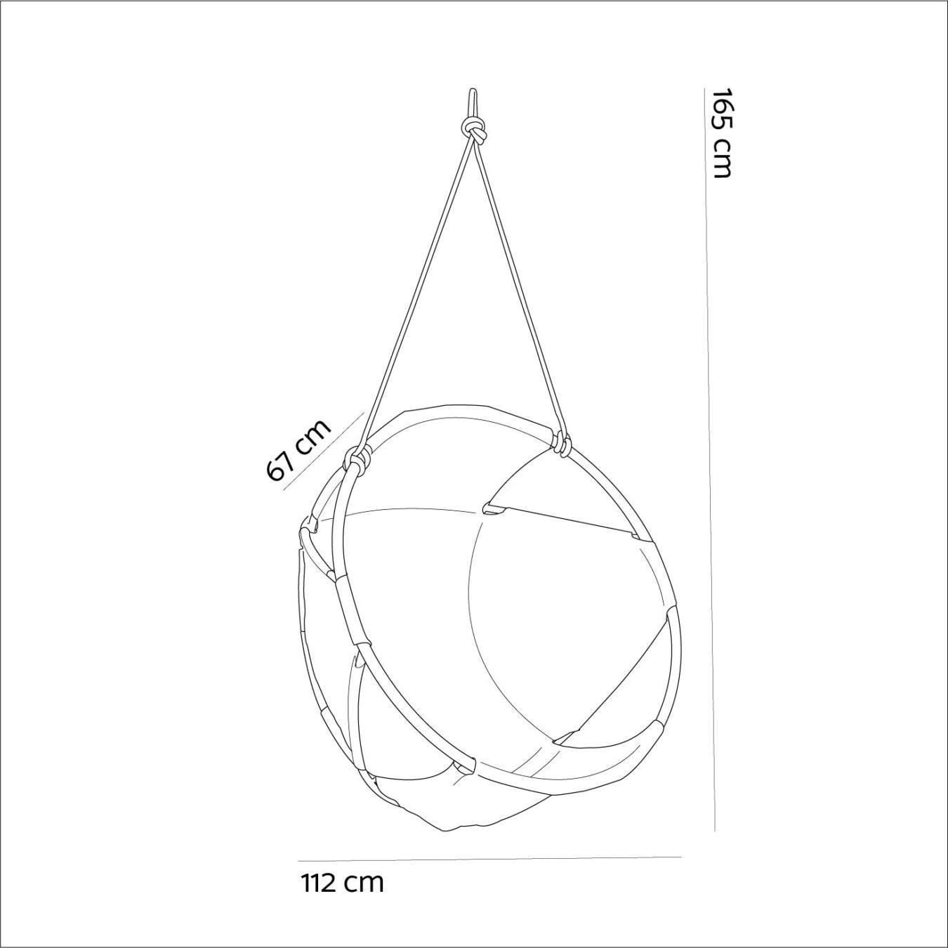 Wolle Cocoon Hang Chair