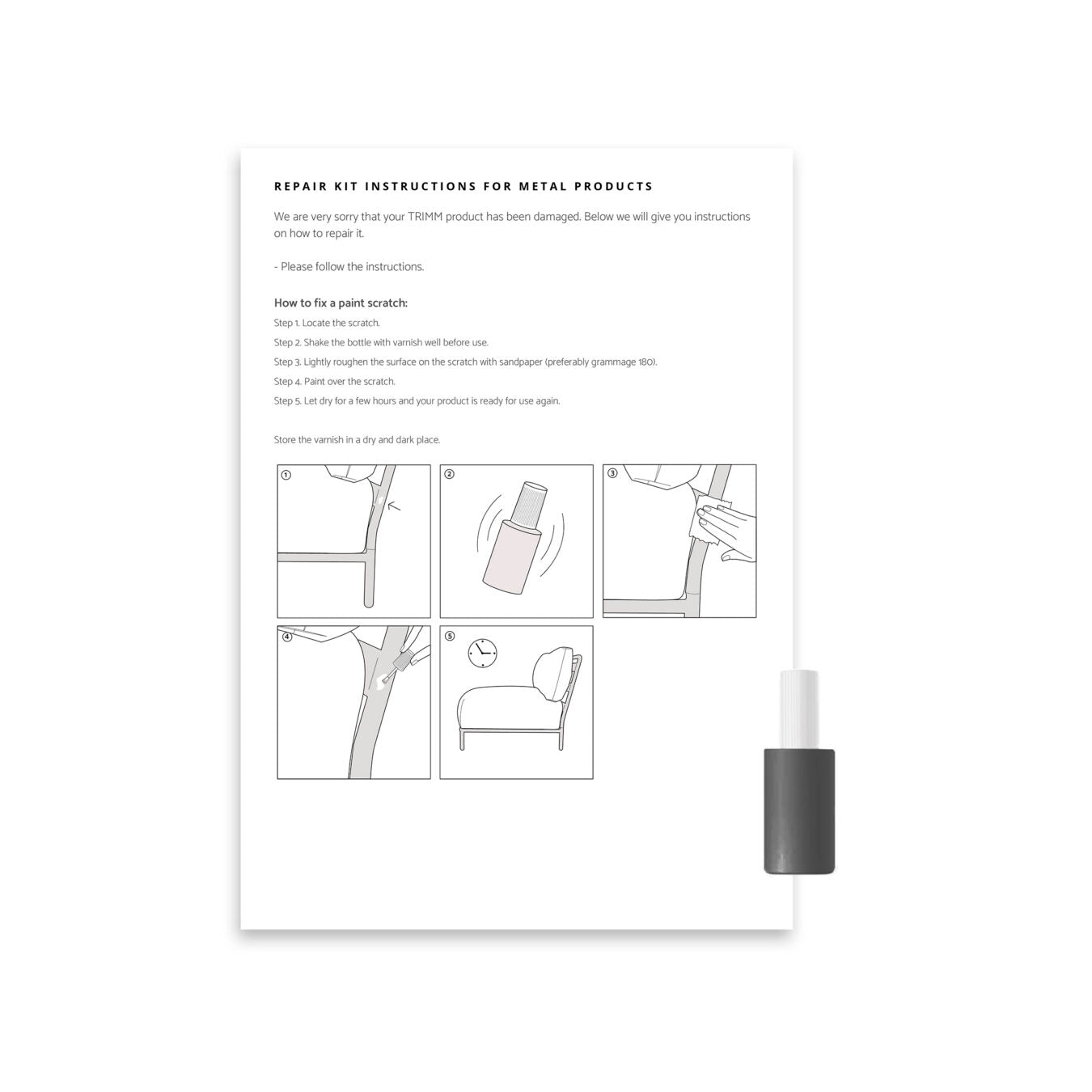 Repair kit Metal