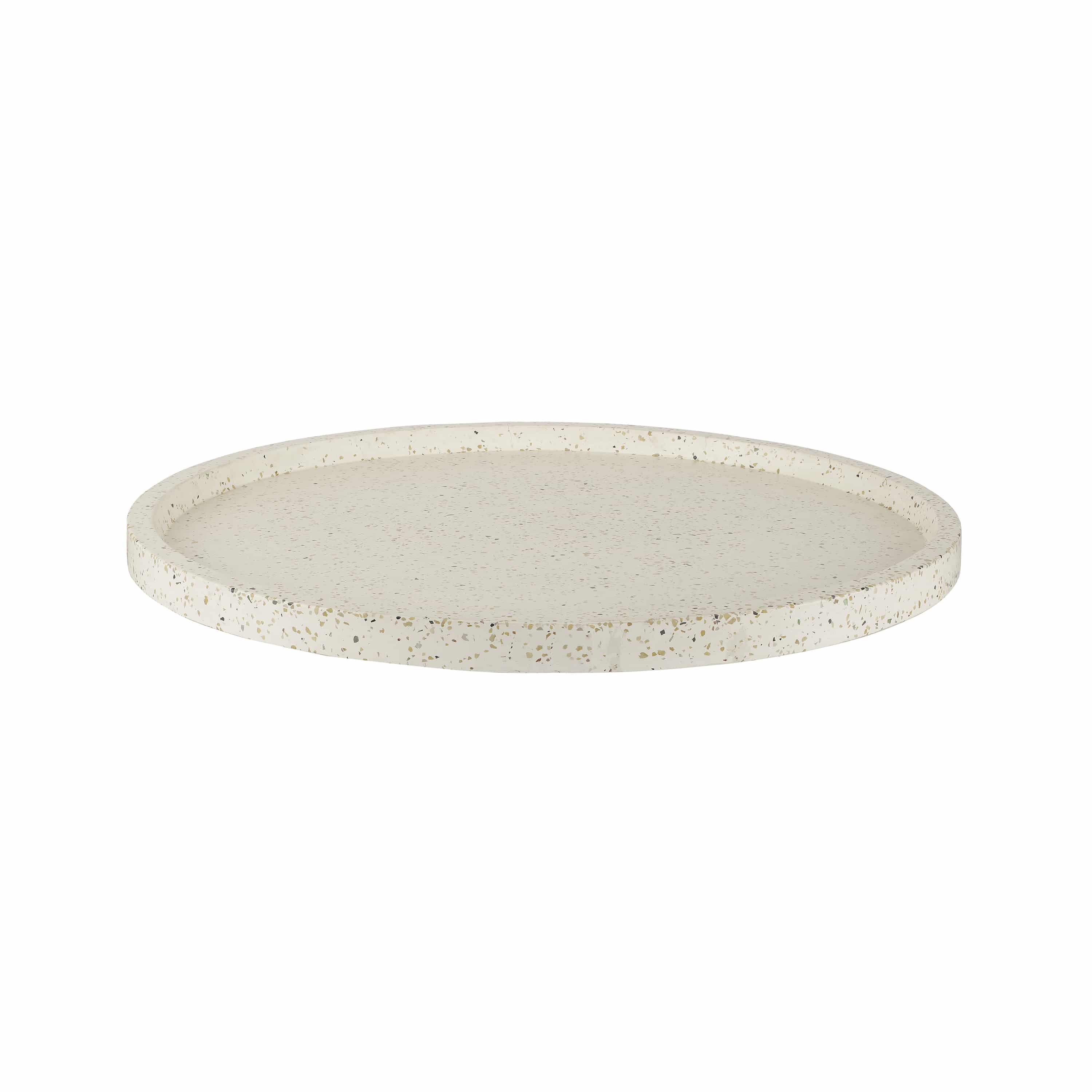 Terrazzo tray_White